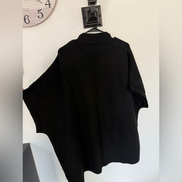 aerie Black Cozy Open-Front Cardigan - Picture 2 of 4